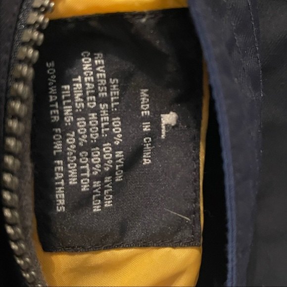 Men’s Vintage Nautica Competition NX3000  Puffer Jacket  Mens sz L - Picture 5 of 6